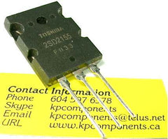 2SD2155 Original Toshiba Transistor - Toshiba - Transistors - KP Components Inc