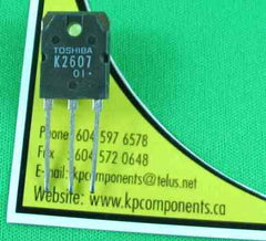 2SK2607 Mosfet K2607 N-Ch 800V 9A - Toshiba - MOSFETs - KP Components Inc