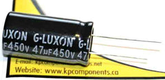 47uf 450V 105°C Radial Electrolytic Capacitor 18X36mm - G-LUXON - Capacitor - KP Components Inc