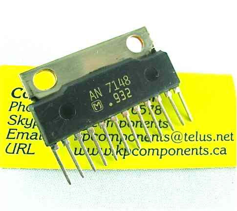AN7148 IC Audio Amplifier Circuit – KP Components Inc.