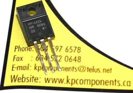 IRFI4229 Mosfet Transistor – KP Components Inc.
