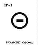 IT-5 VCR Idler Tire for Panasonic VXPG0075