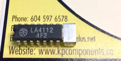 LA4112 IC Equivalent to NTE1463