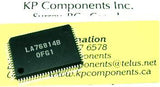 LA76814B IC Quad Flat Package (QFP)