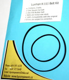 Luxman K-111 Belt Kit (2 Belts)