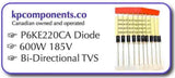 P6KE220CA Transient Voltage Suppressor