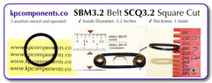 SBM3.2 Belt SCQ3.2 Square Cut