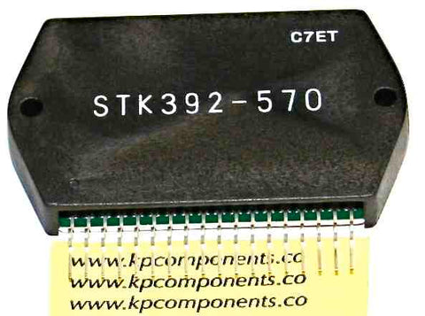 SANYO STK392-570 Convergence IC Chip With Heat Sink Compound - New Original
