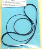 Sansui SC-1100 Belt Kit (3 Belts)