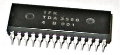 TDA3560 IC RGB Color Decoder