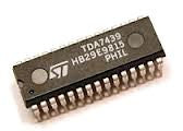 TDA7439 IC Audio processor Circuit
